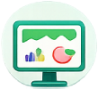 Monitor deposits, withdrawals, and spending patterns