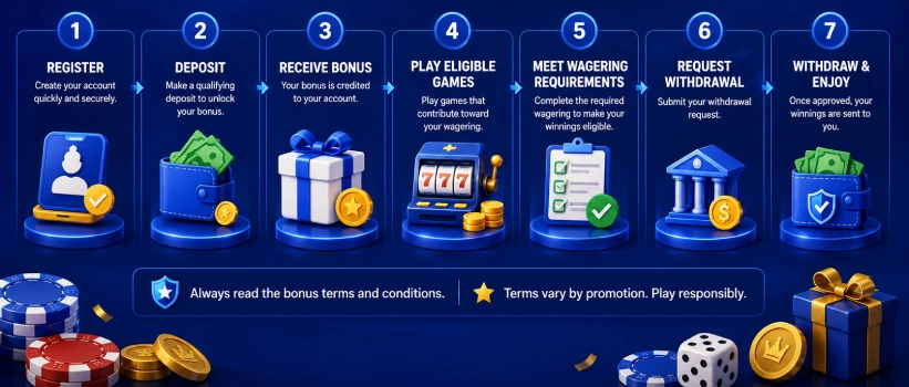 How Online Casino Bonuses Work