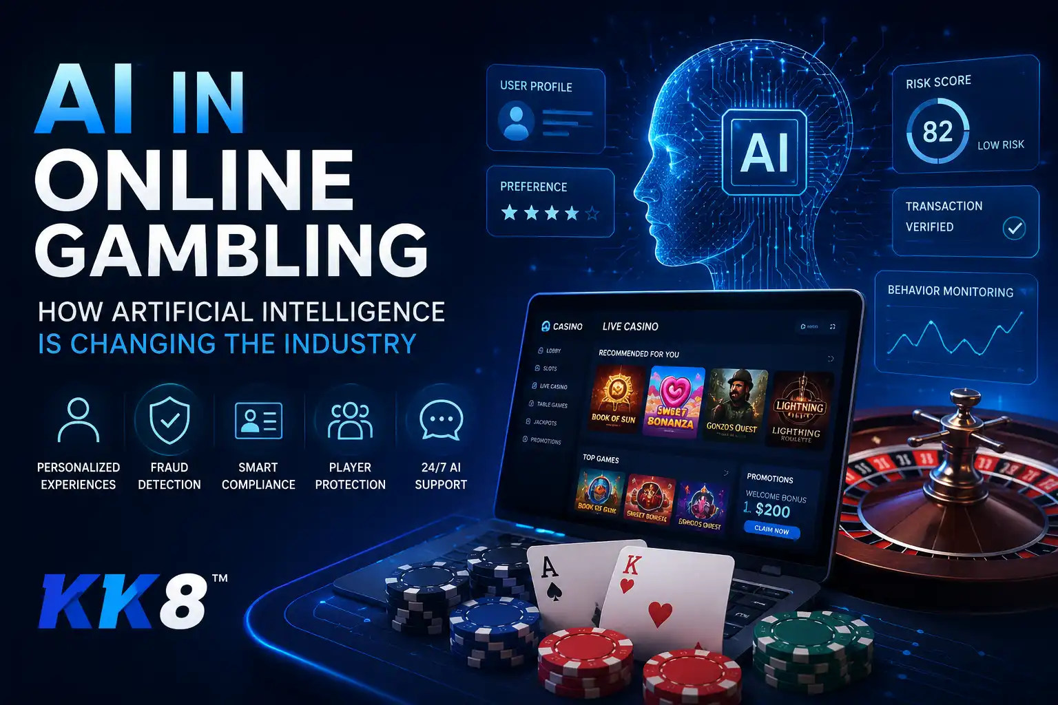 AI in Online Gambling: How Artificial Intelligence Is Changing the Industry