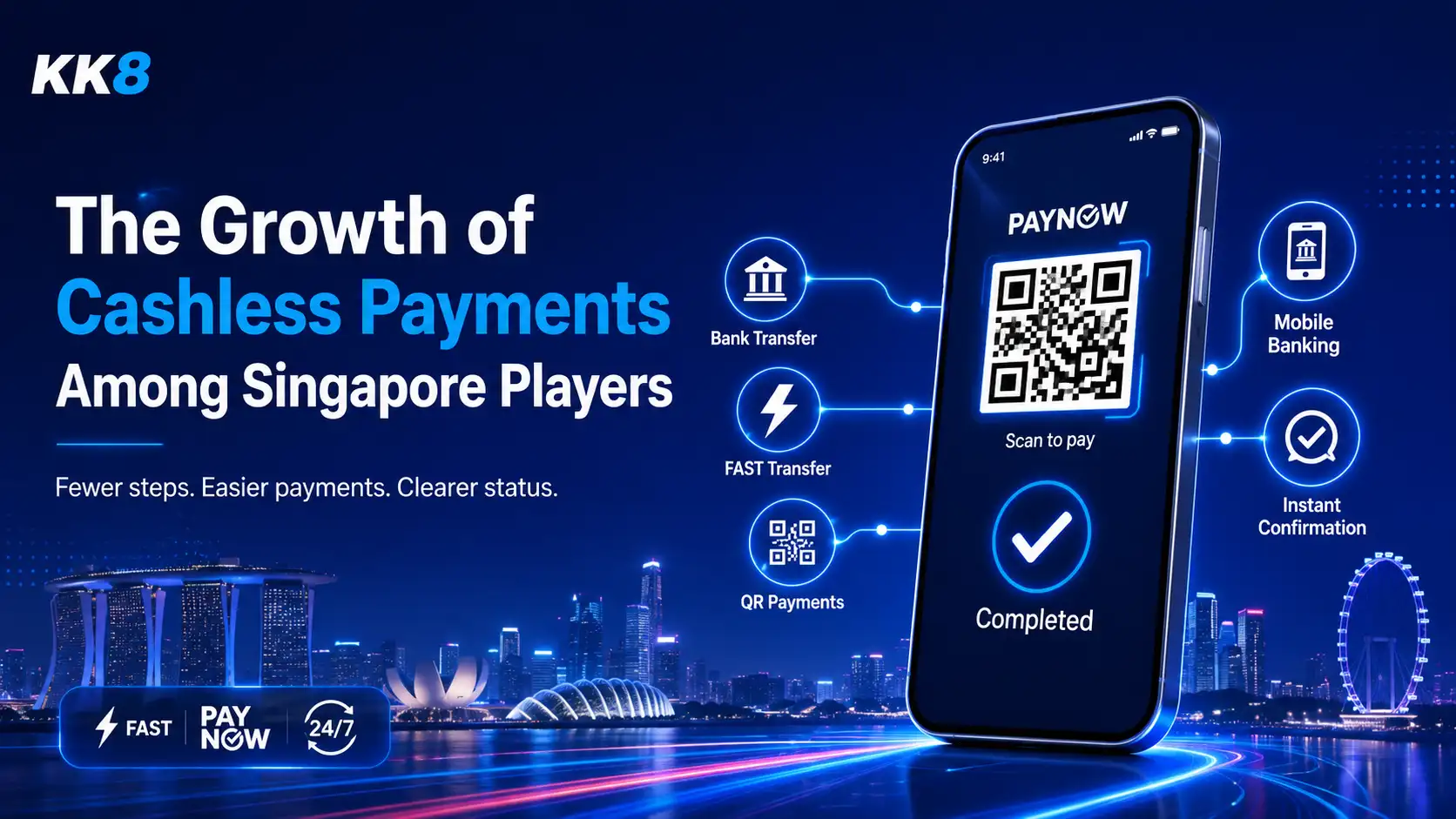 The Growth of Cashless Payments Among Singapore Players