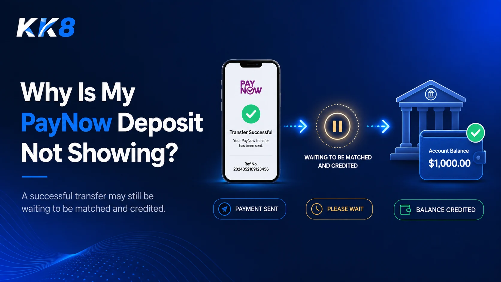 Why Is My PayNow Deposit Not Showing?