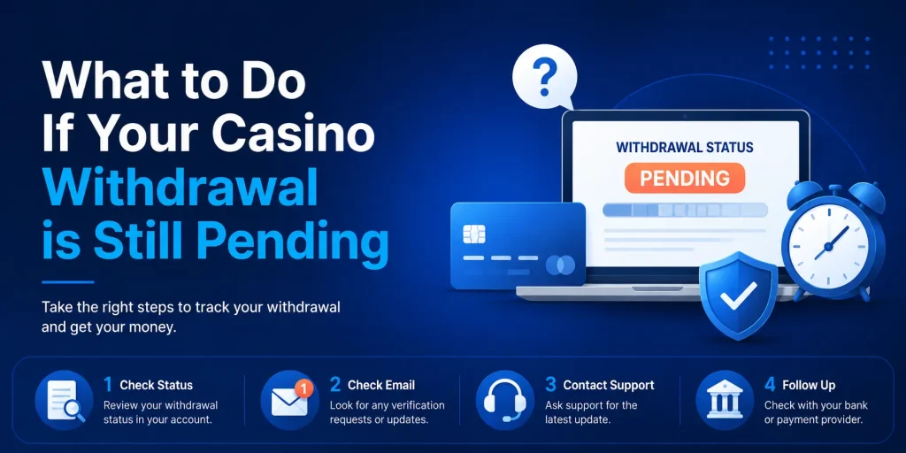 What to Do If Your Casino Withdrawal Is Still Pending