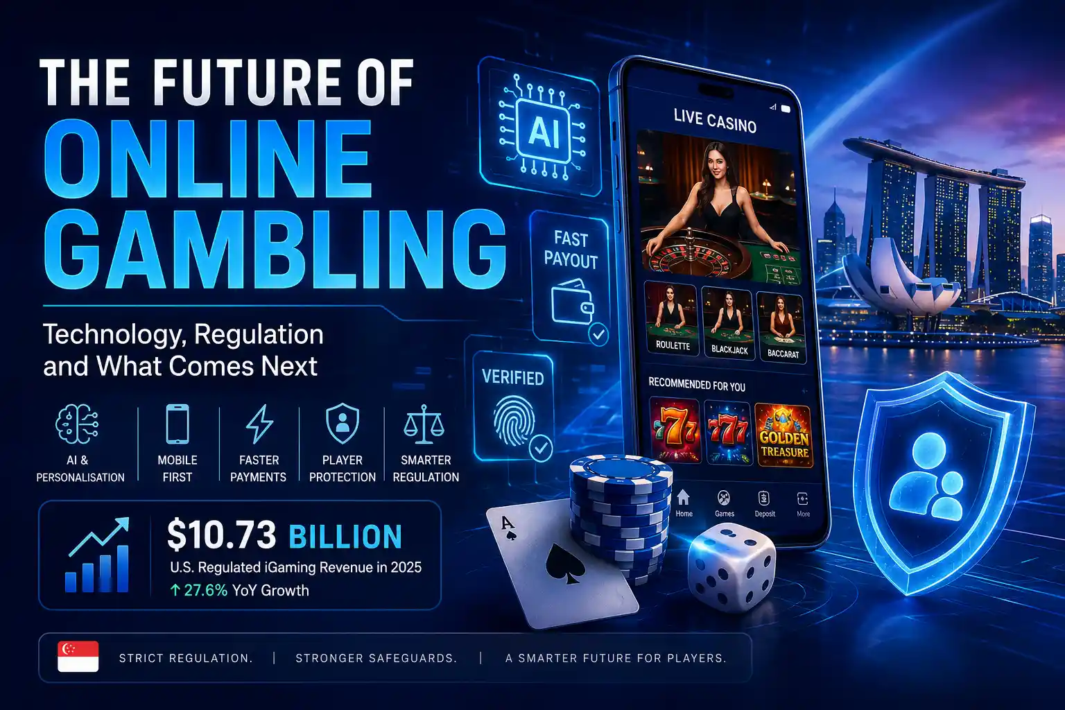 The Future of Online Gambling: Technology, Regulation and What Comes Next