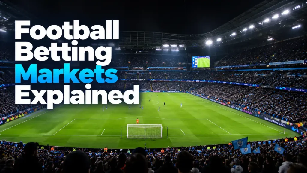 Football Betting markets explained guide