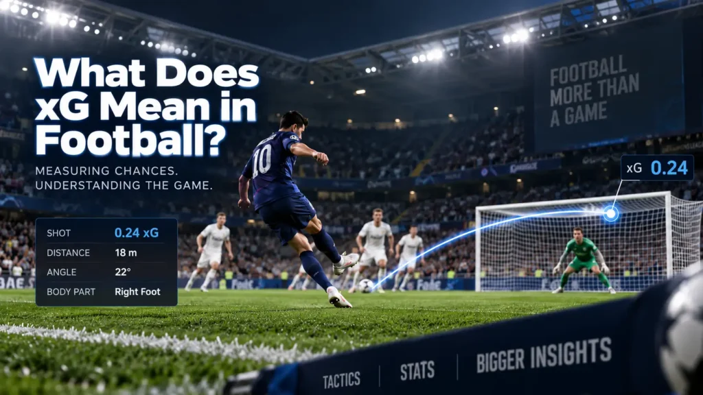 What Does xG Mean in Football
